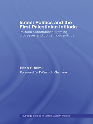 cover image of Israeli Politics and the First Palestinian Intifada